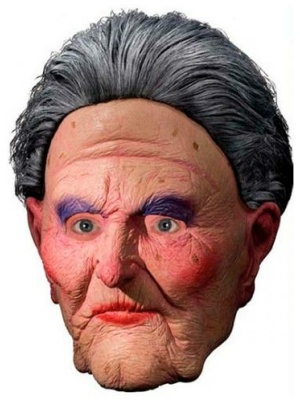 Bestemor maske - 68180