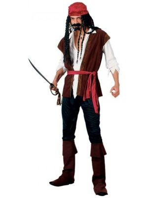 Caribbean Pirate kostyme