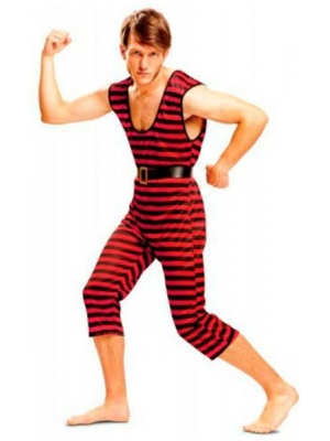 Tøff gammeldags stripete bryter